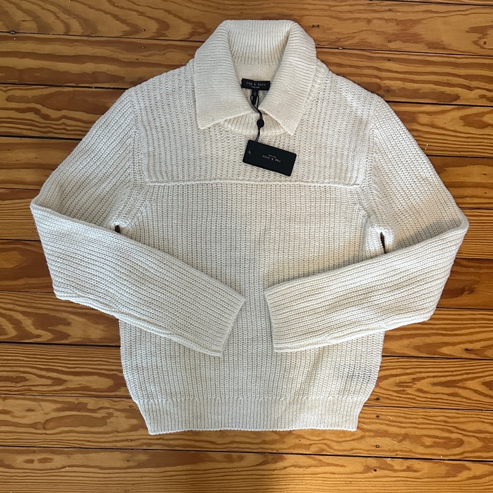 rag & bone sweater in Cream